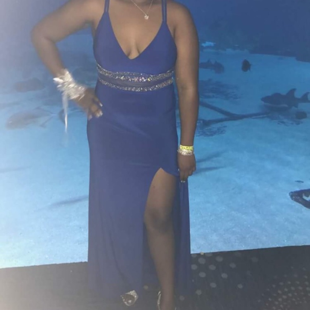 Blue PROM DRESS